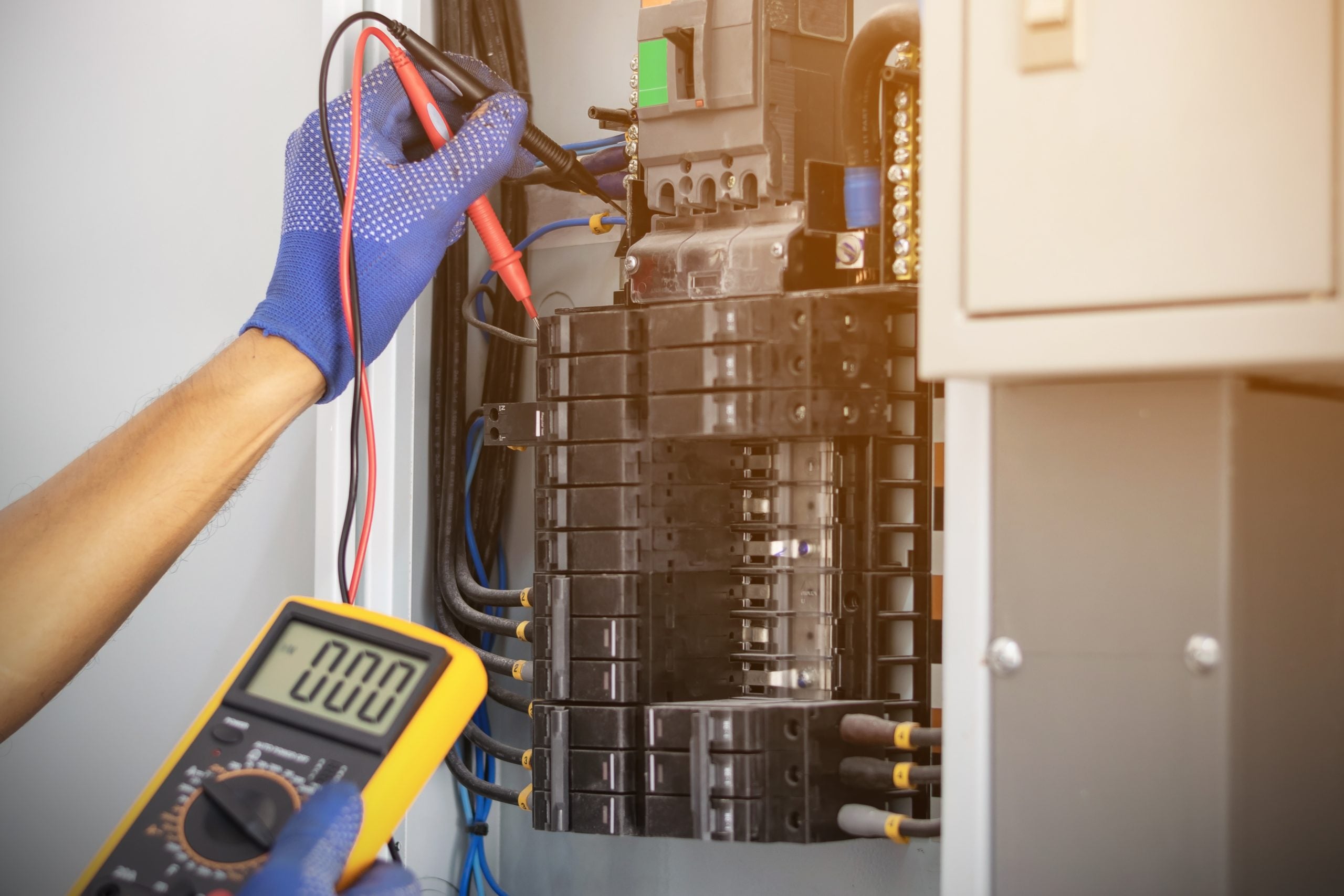 Electrical panel and wiring work